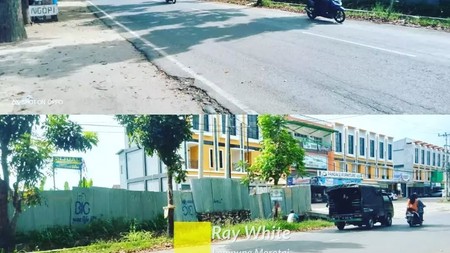 dijual tanah pinggir jalan