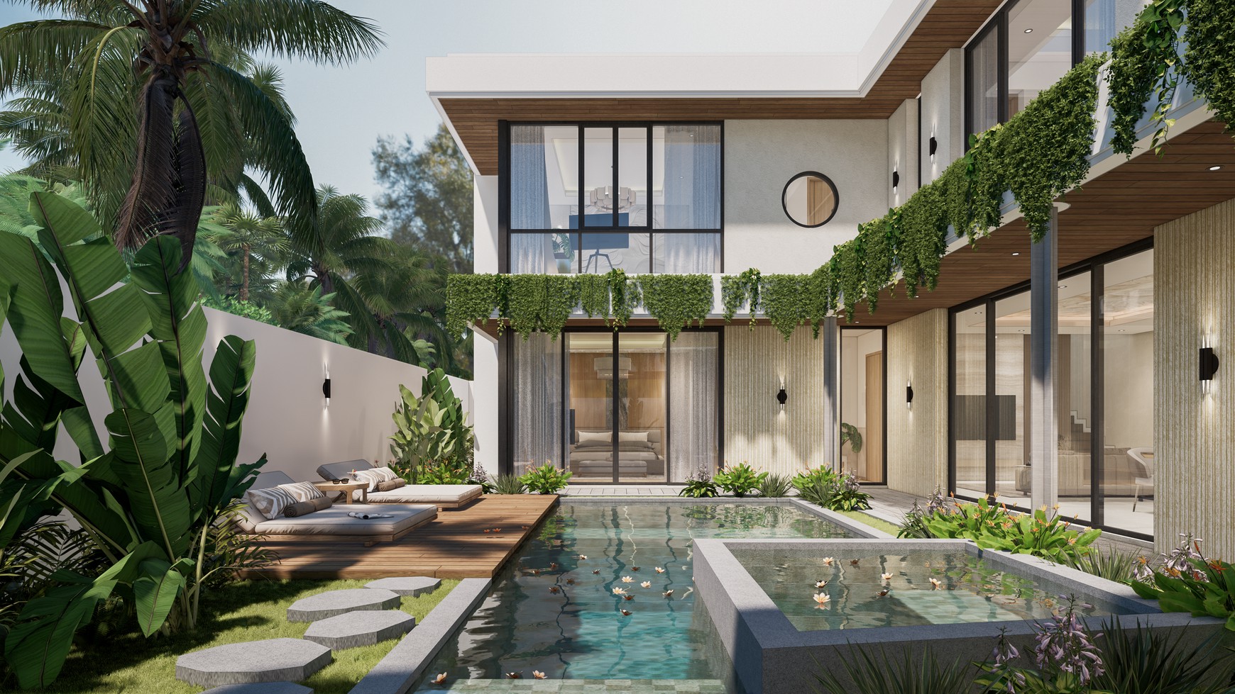 Luxurious Leasehold 4 Bedrooms in Sanur Bali