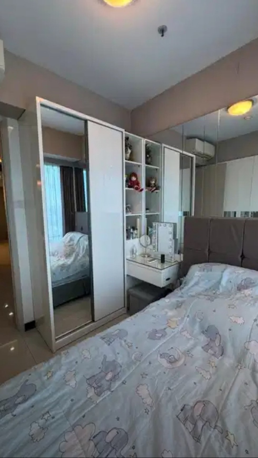 MURAH Dijual Apartemen La Riz Mansion 3 BEDROOM Pakuwon Mall FULL FURNISHED - SPESIAL PRIVATE Lift - CORNER unit DOUBLE View