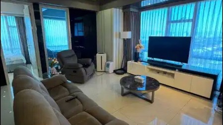 MURAH Dijual Apartemen La Riz Mansion 3 BEDROOM Pakuwon Mall FULL FURNISHED - SPESIAL PRIVATE Lift - CORNER unit DOUBLE View