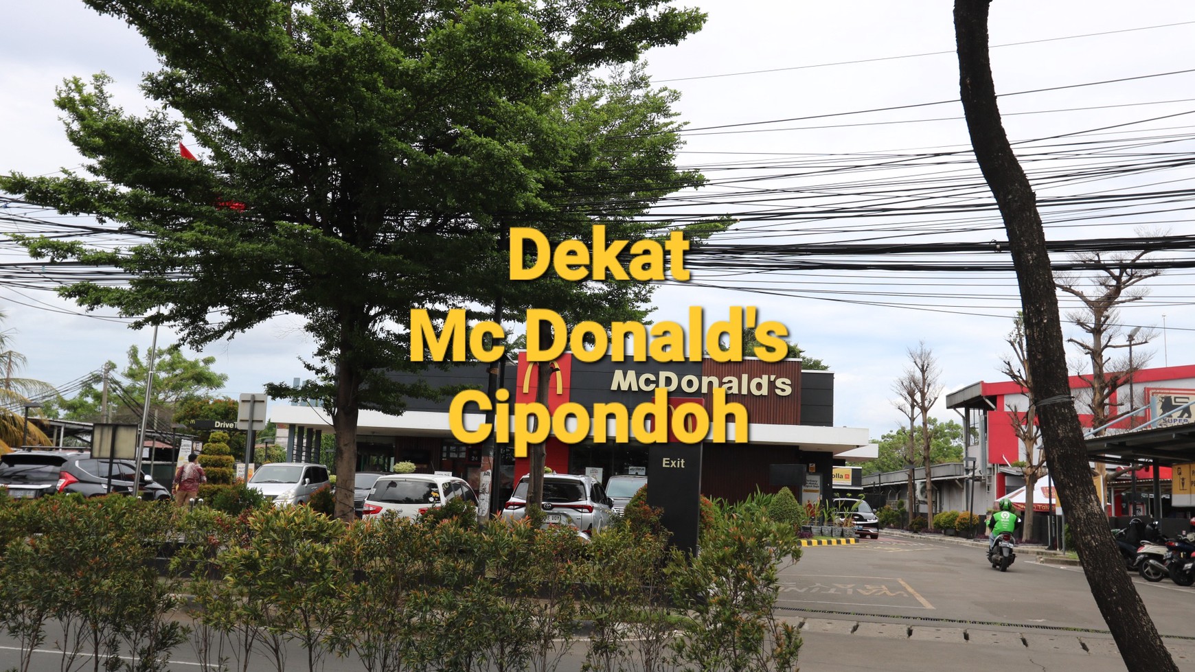 TANAH KOMERSIL DI CIPONDOH TANGERANG COCOK UNTUK HOTEL, RESTORAN, KOMPLEKS RUKO