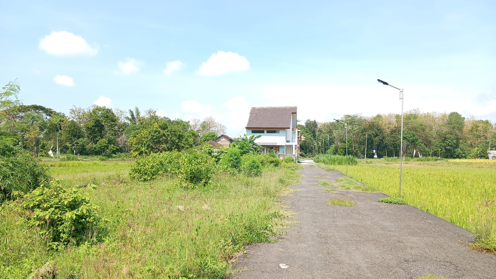 Tanah Kavling Lokasi Strategis Kawasan Wisata Lava Bantal Berbah Sleman