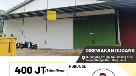 DISEWAKAN GUDANG SERBAGUNA