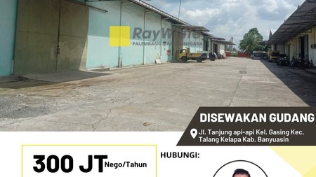 DISEWAKAN GUDANG SERBAGUNA