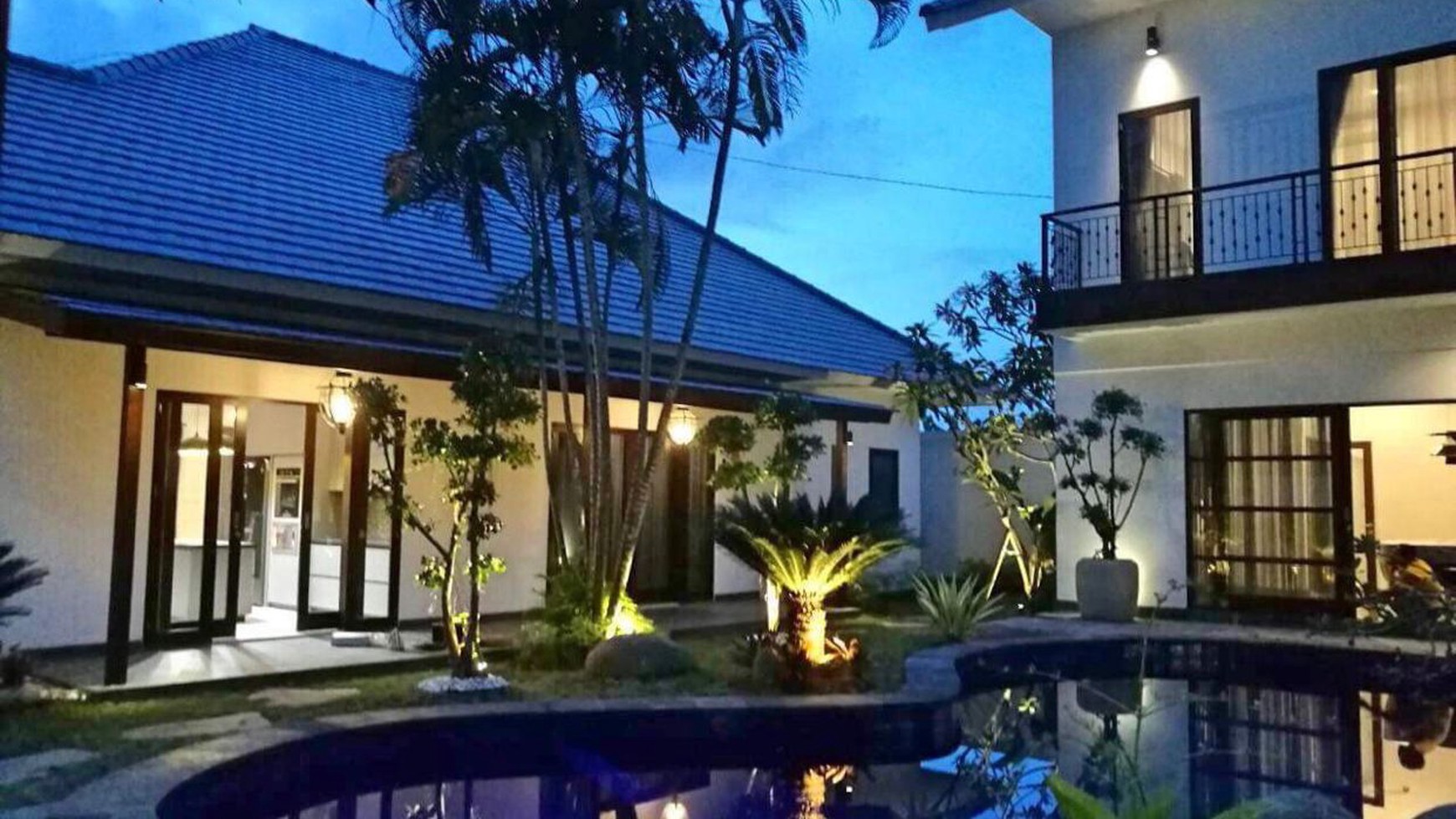 Freehold - Luxurious Freehold 3-Bedroom Villa with Expansive Garden in Prestigious Canggu Location