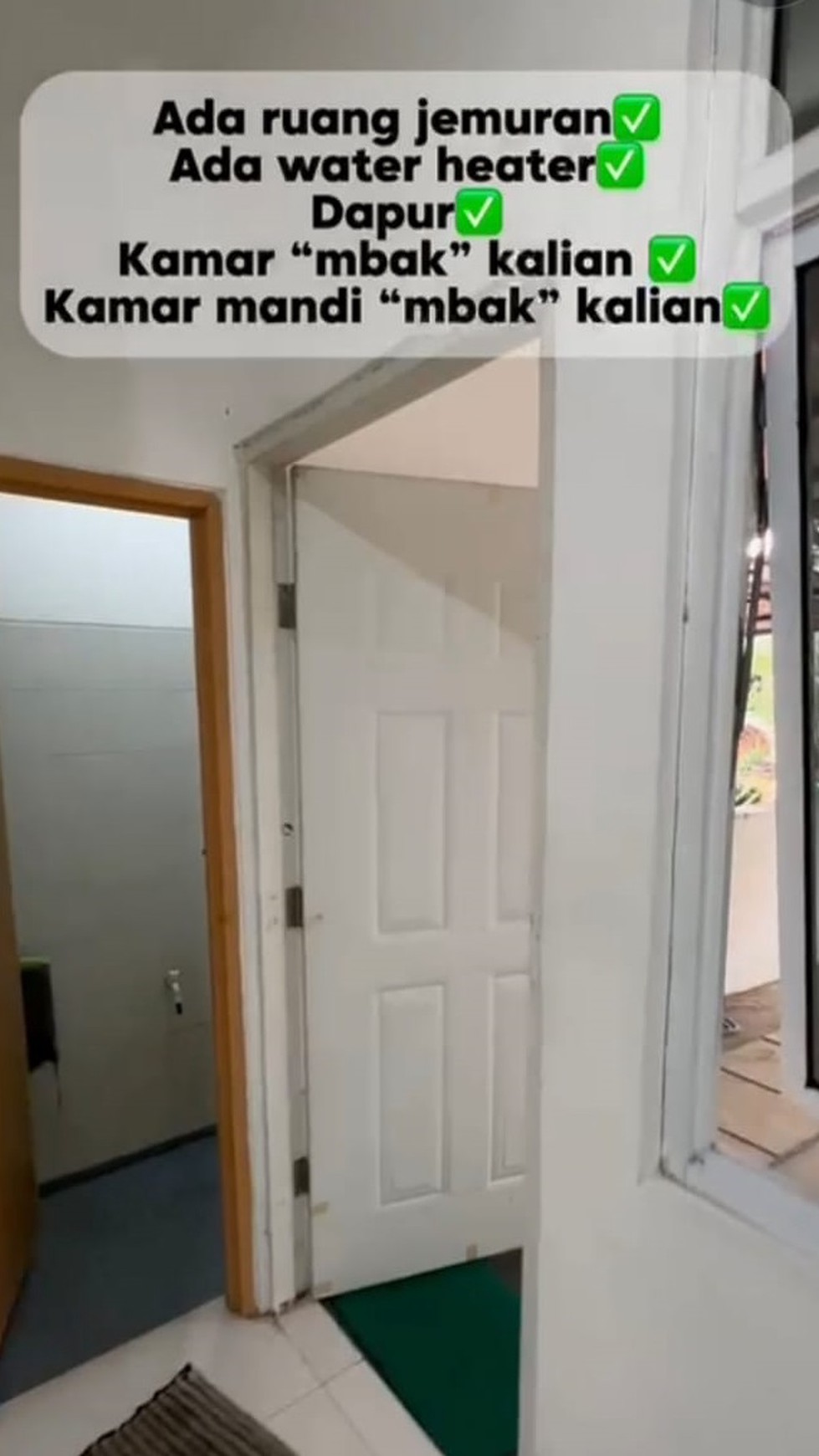 Rumah Siap Huni Baru Renovasi berada diarea BSD Dijual Dengan Harga menarik 