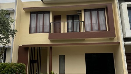 Rumah 2 lantai, dalam cluster di Graha Bintaro