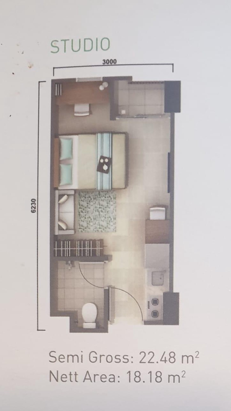 Rumah Hitung Tanah Area Cipete