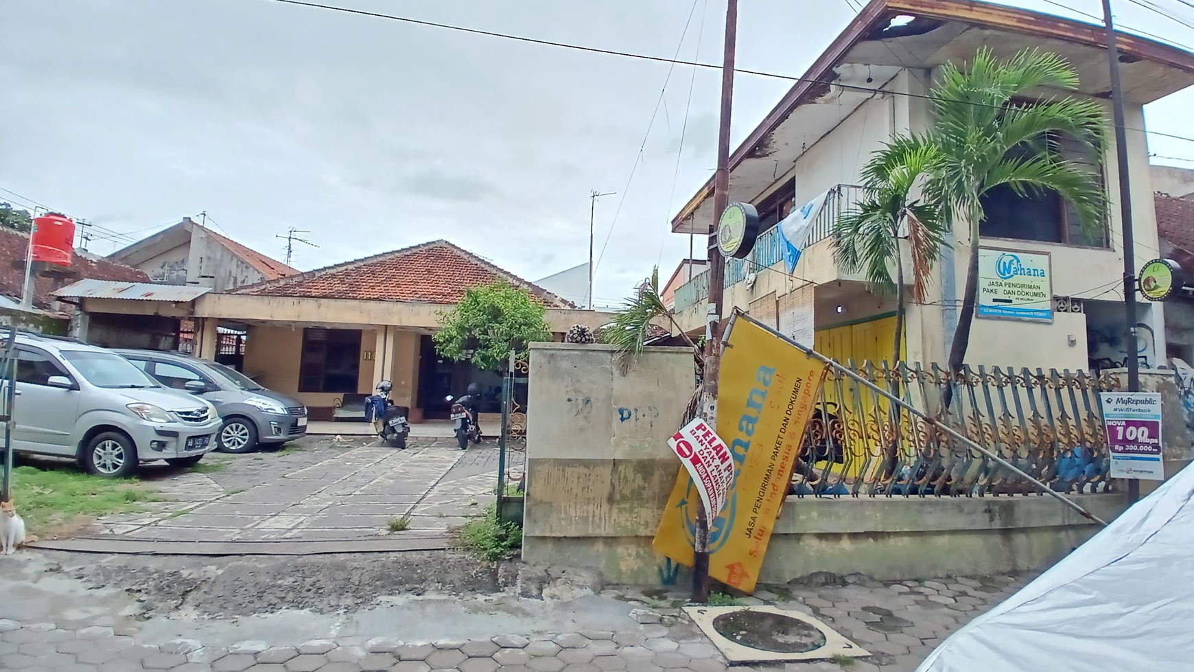 Tanah Bonus Bangunan di Tengah Kota Lokasi Dekat Pasar Lempuyangan