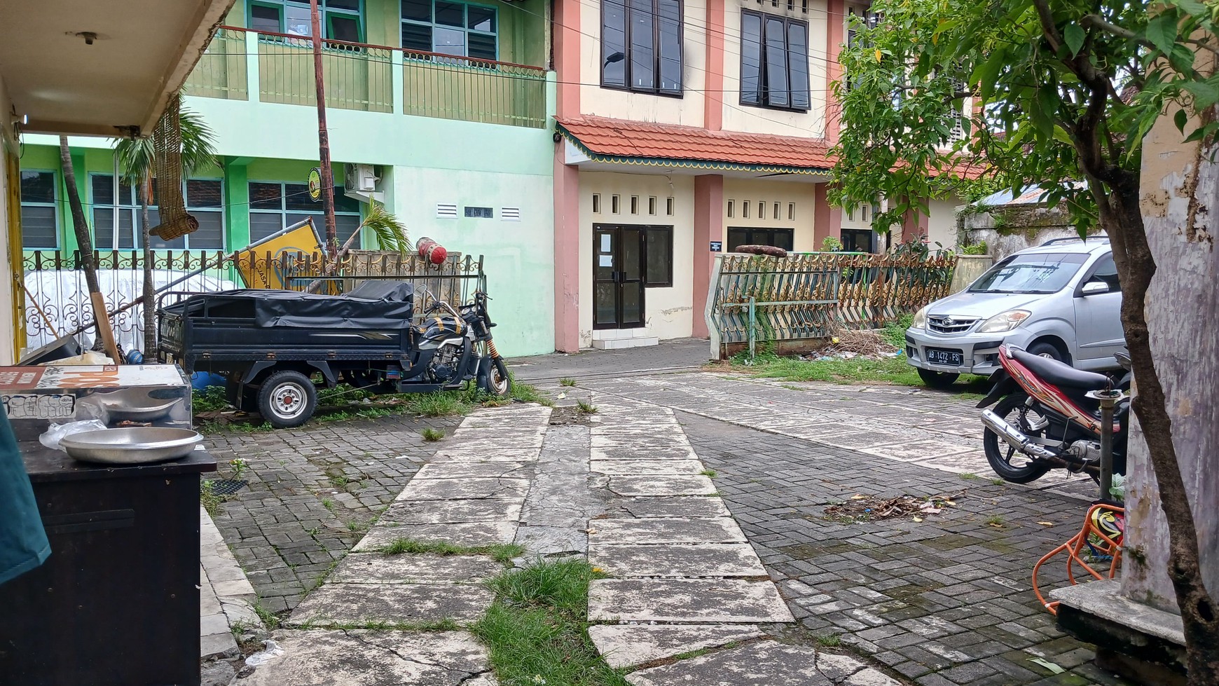 Tanah Bonus Bangunan di Tengah Kota Lokasi Dekat Pasar Lempuyangan