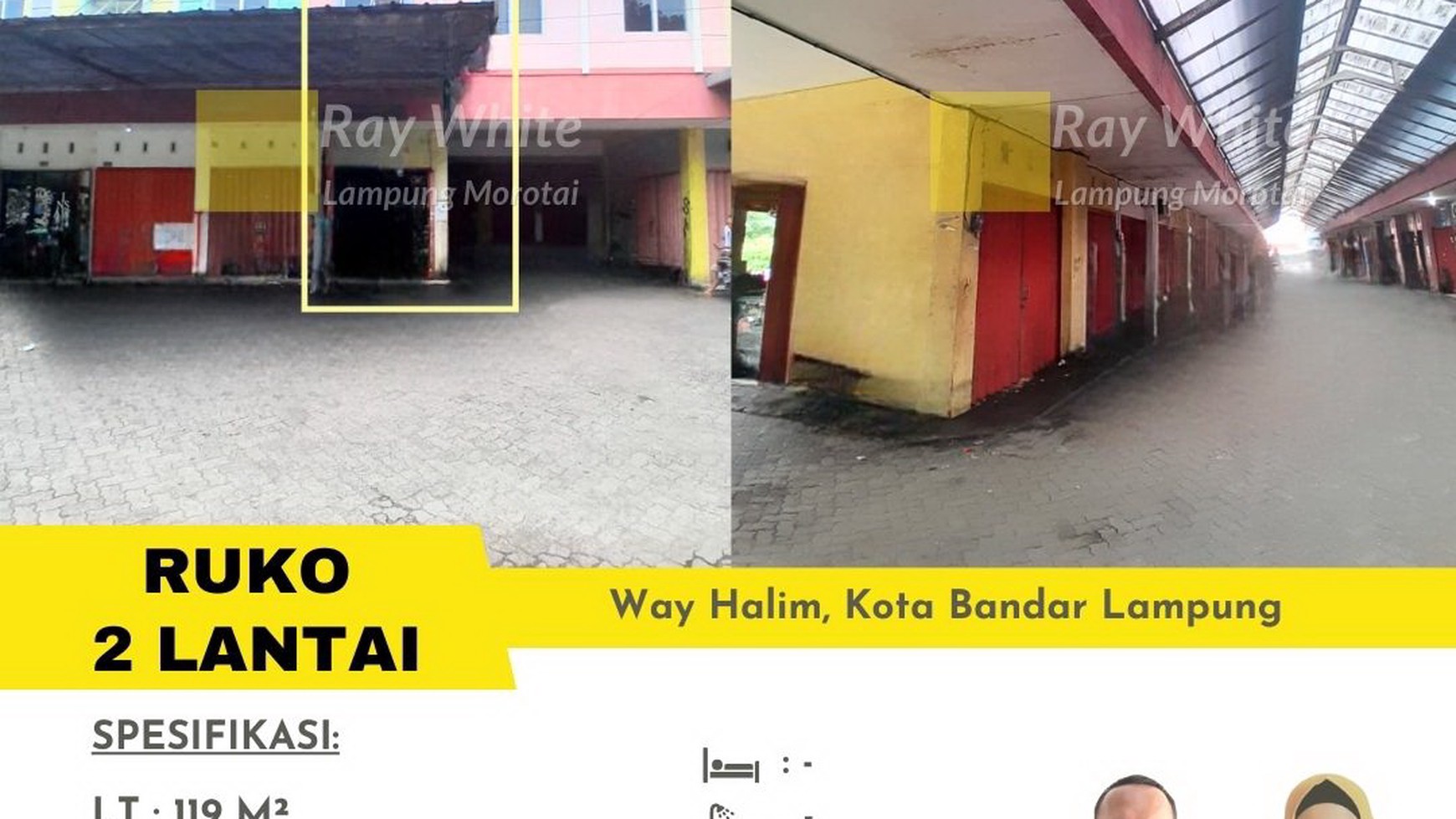 Dijual ruko murah 2 lantai