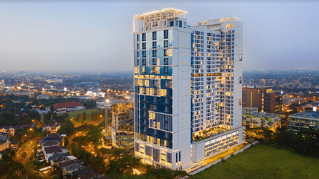 Apartement Roseville Soho And Suite Unfurnished, kondisi baru bersih, harga siap nego, lokasi dekat akses toll BSD.