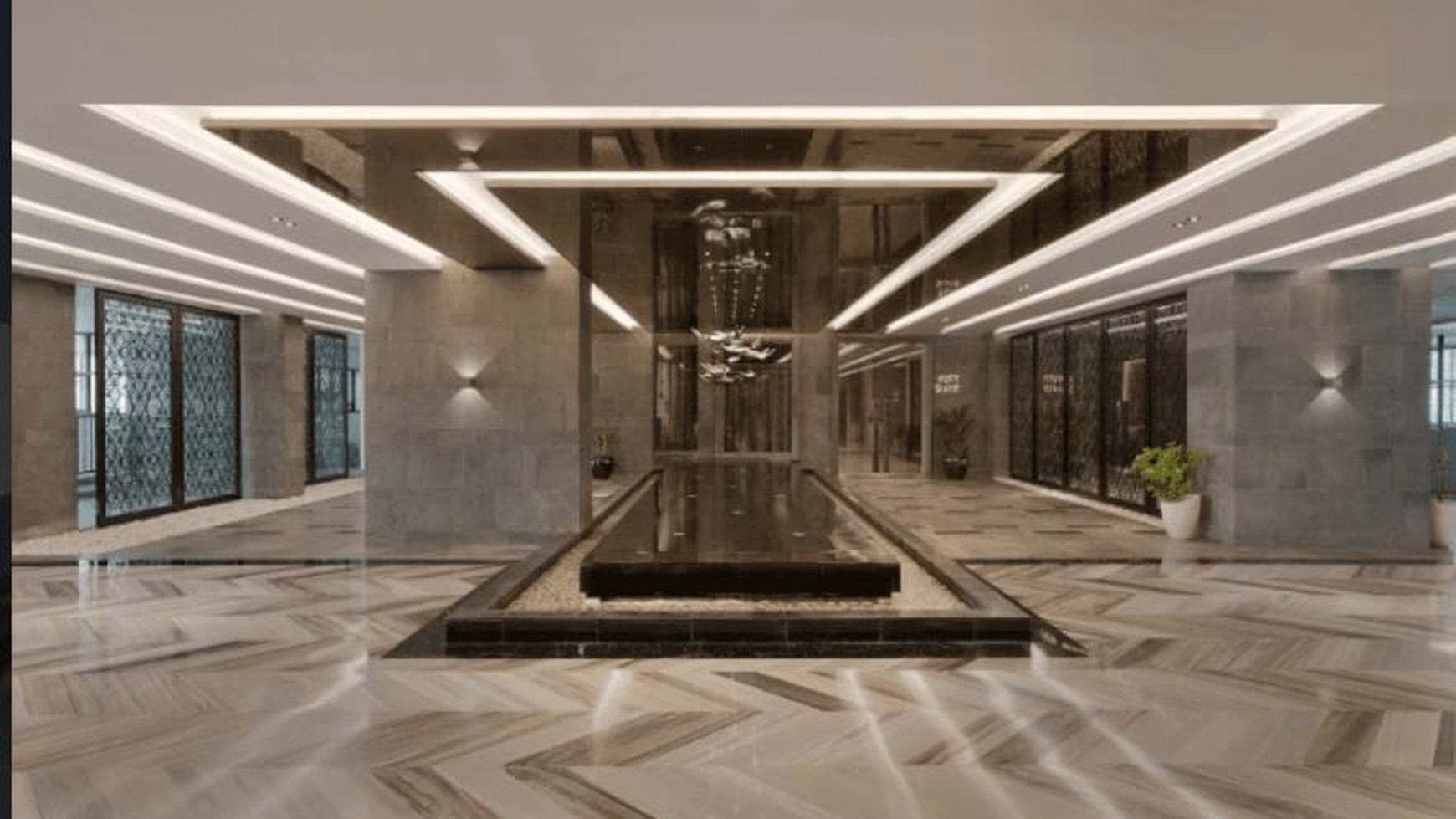 Apartement Roseville Soho And Suite Unfurnished, kondisi baru bersih, harga siap nego, lokasi dekat akses toll BSD.