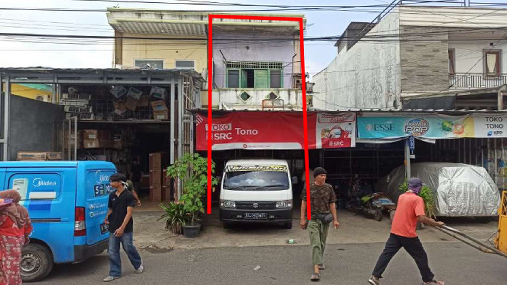 Ruko dua lantai diperum BTN III Jln. Alam Gaya Way Halim Kota Bandarlampung