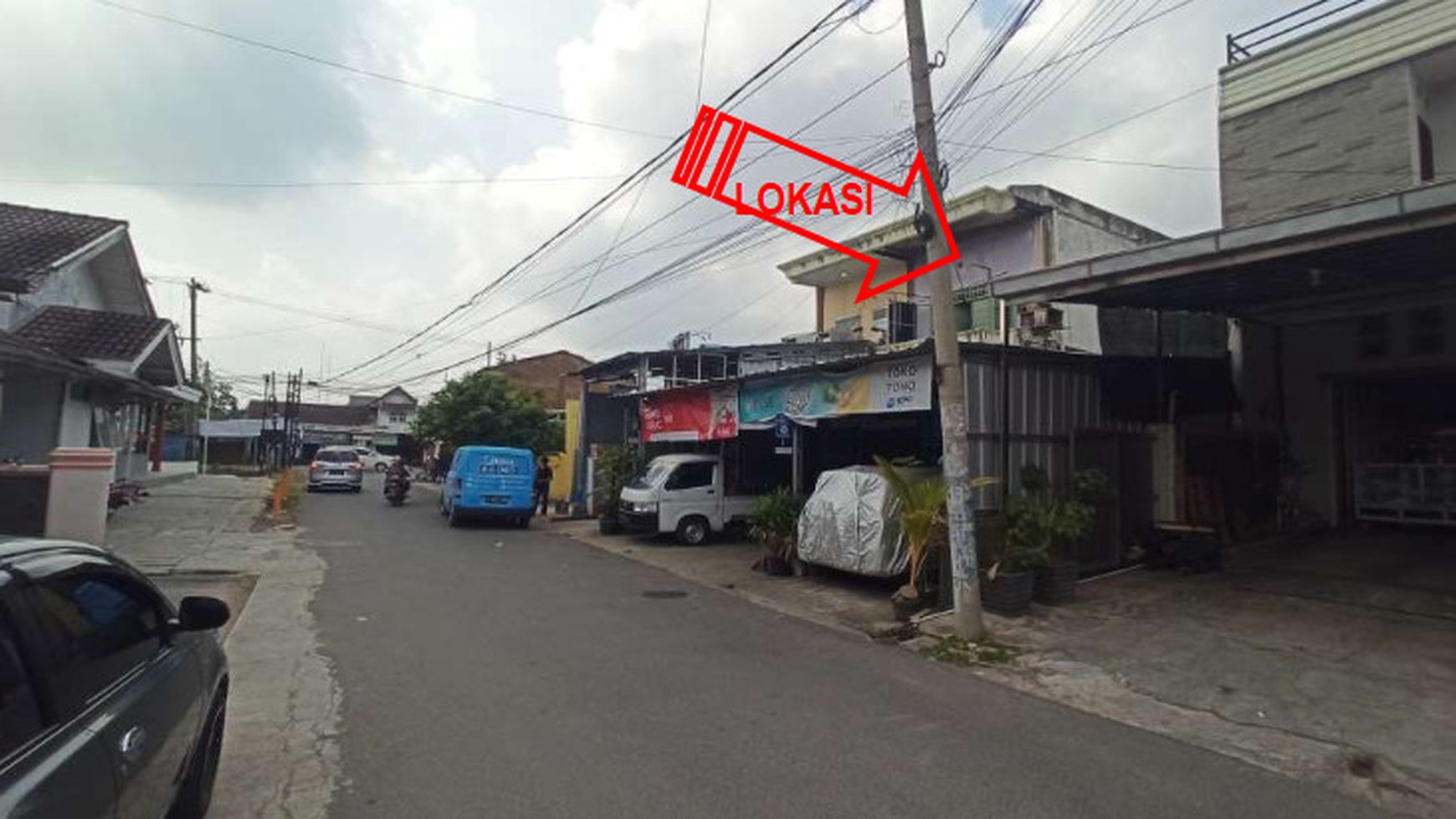 Ruko dua lantai diperum BTN III Jln. Alam Gaya Way Halim Kota Bandarlampung