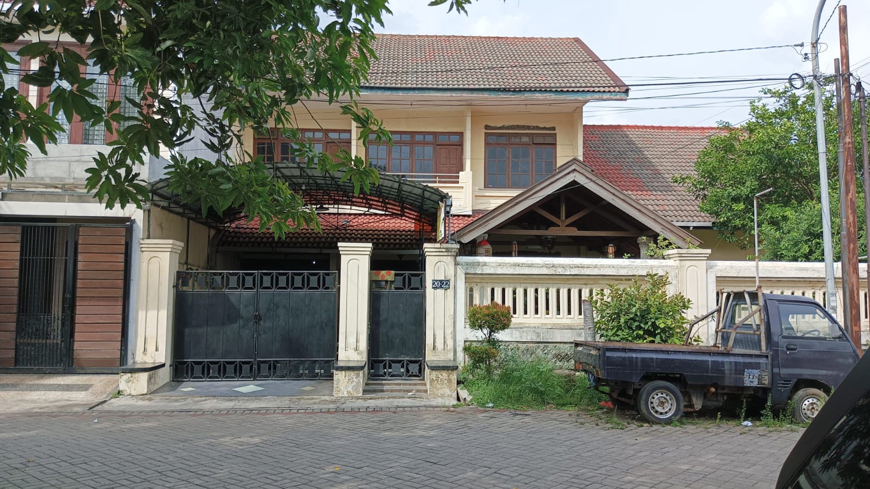 JUAL RUMAH 2 LANTAI PERUM KEBONSARI ELVEKA JAMBANGAN SURABAYA