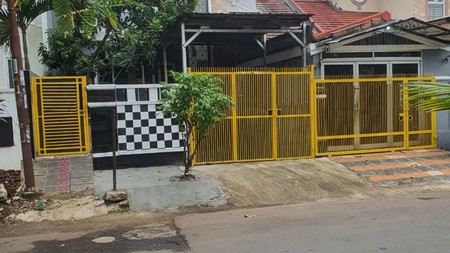 rumah pinggir jalan di Kencana Loka BSD