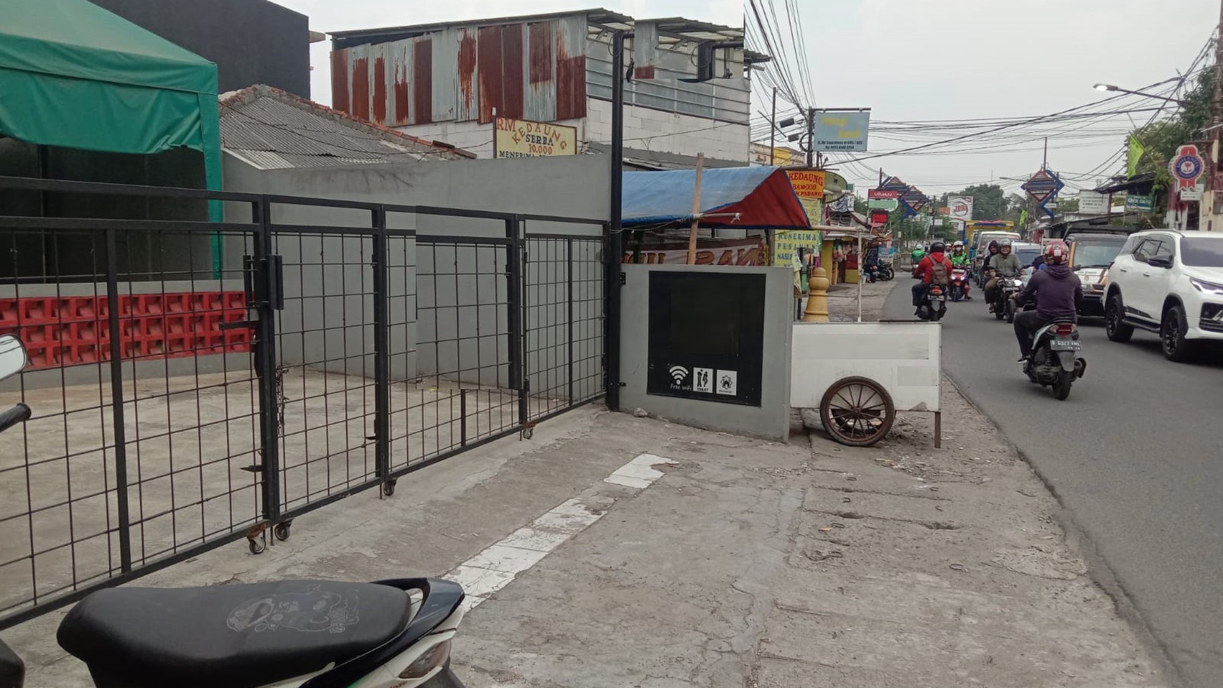 Ruko 1 lantai di jalan utama