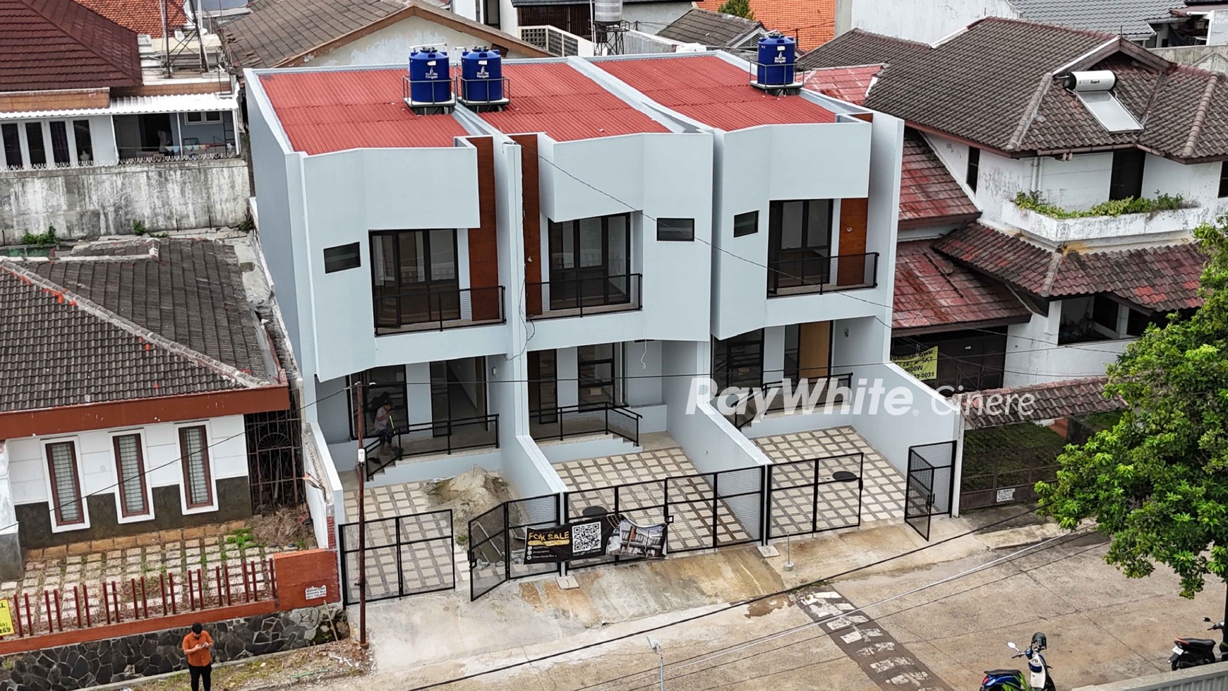 Rumah Brand New Fasad Modern di Cinere Siap Huni Luas 100m2