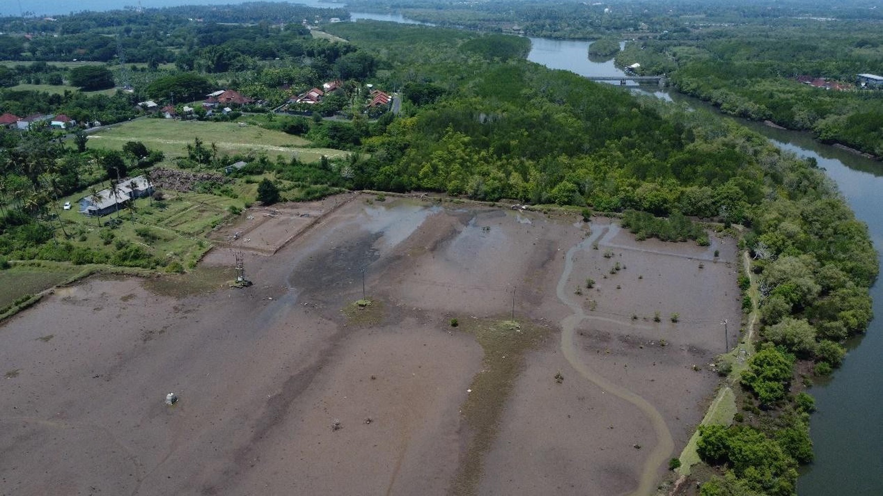 2 Bidang Tanah Luas Desa Perancak Bali