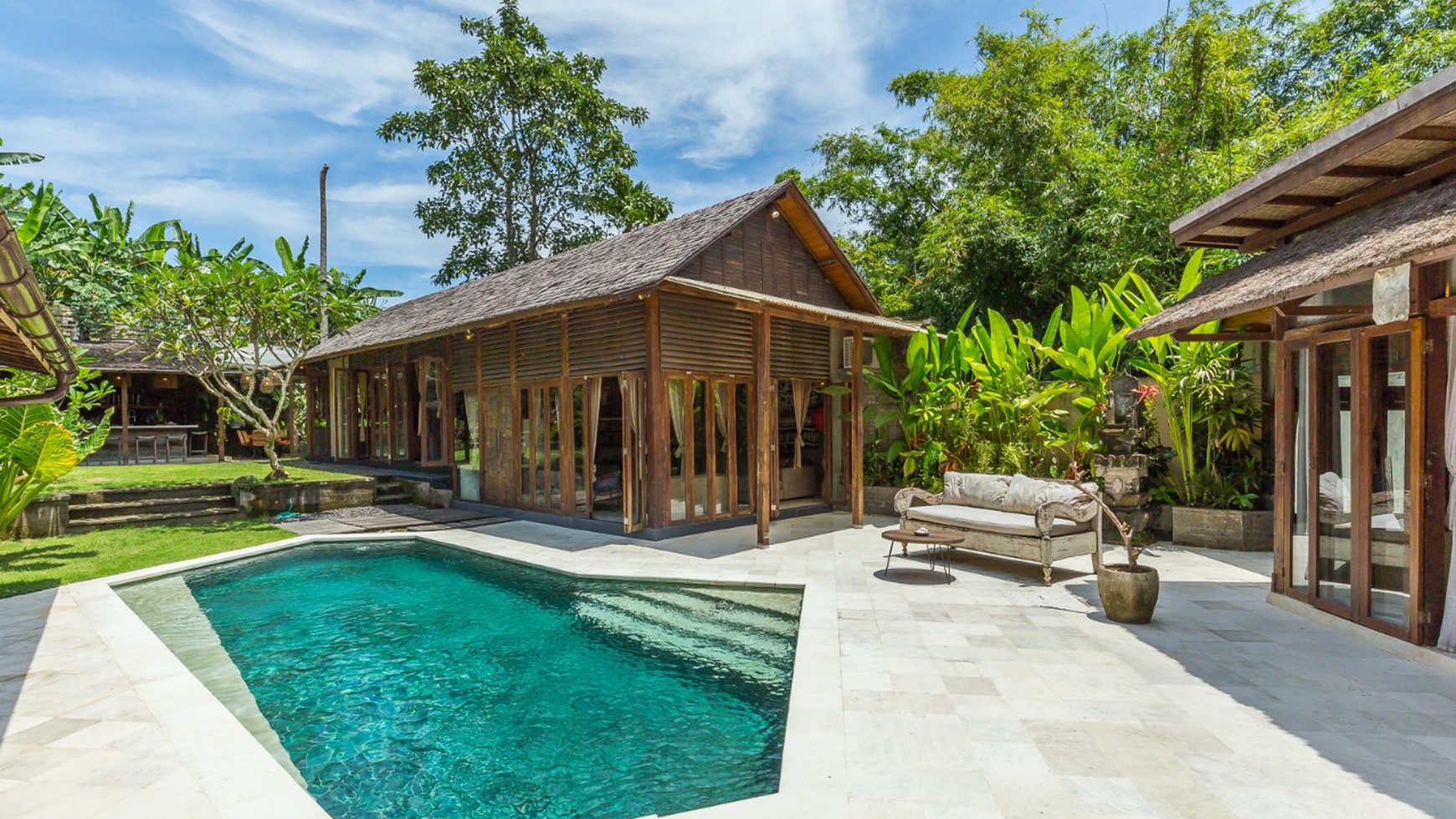 Balinese Style Villa For Leasehold in Gunung Salak, Kerobokan