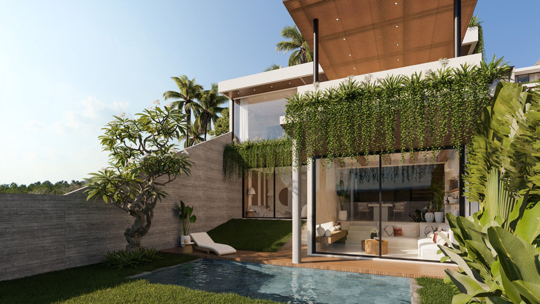 For Sale Freehold - Brand new modern tropical and luxury living villas complex in Jimbaran ( 1 bedroom )