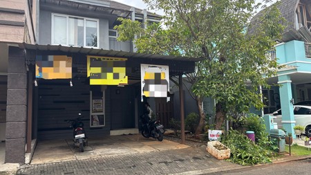 Rumah Cantik 2  Lantai Sudah Renovasi di Dalam Cluster Kota Wisata 