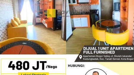 Dijual 1 Unit Apartement Bogor Valley 