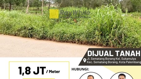 DijualTanah Cepat di Sematang Borang