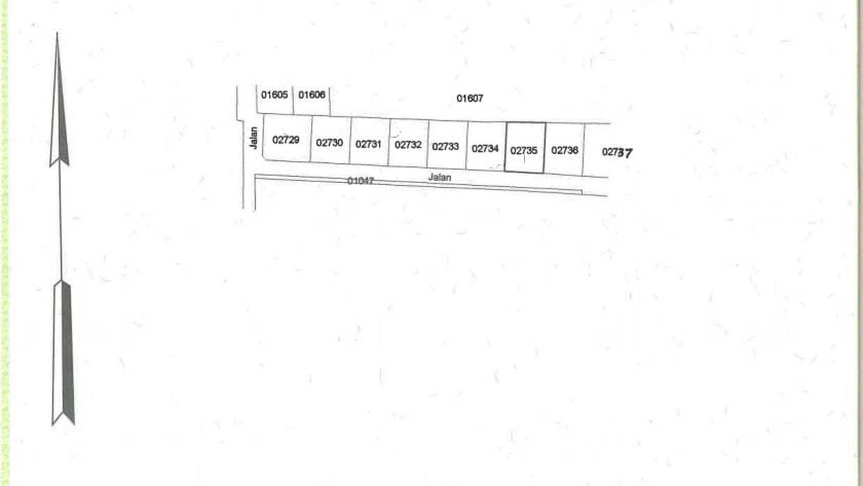 Rumah Hitung Tanah Area Cipete