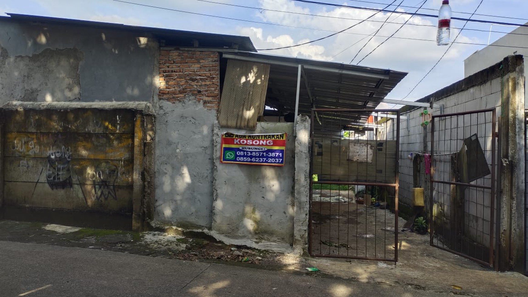 Lahan 500 m2 bonus Kos2an 7 Pintu, 5 Menit Dari Pasar Kranggan Jatisampurna, Bekasi Dan 10 Menit Dari Kota Wisata, Cibubur