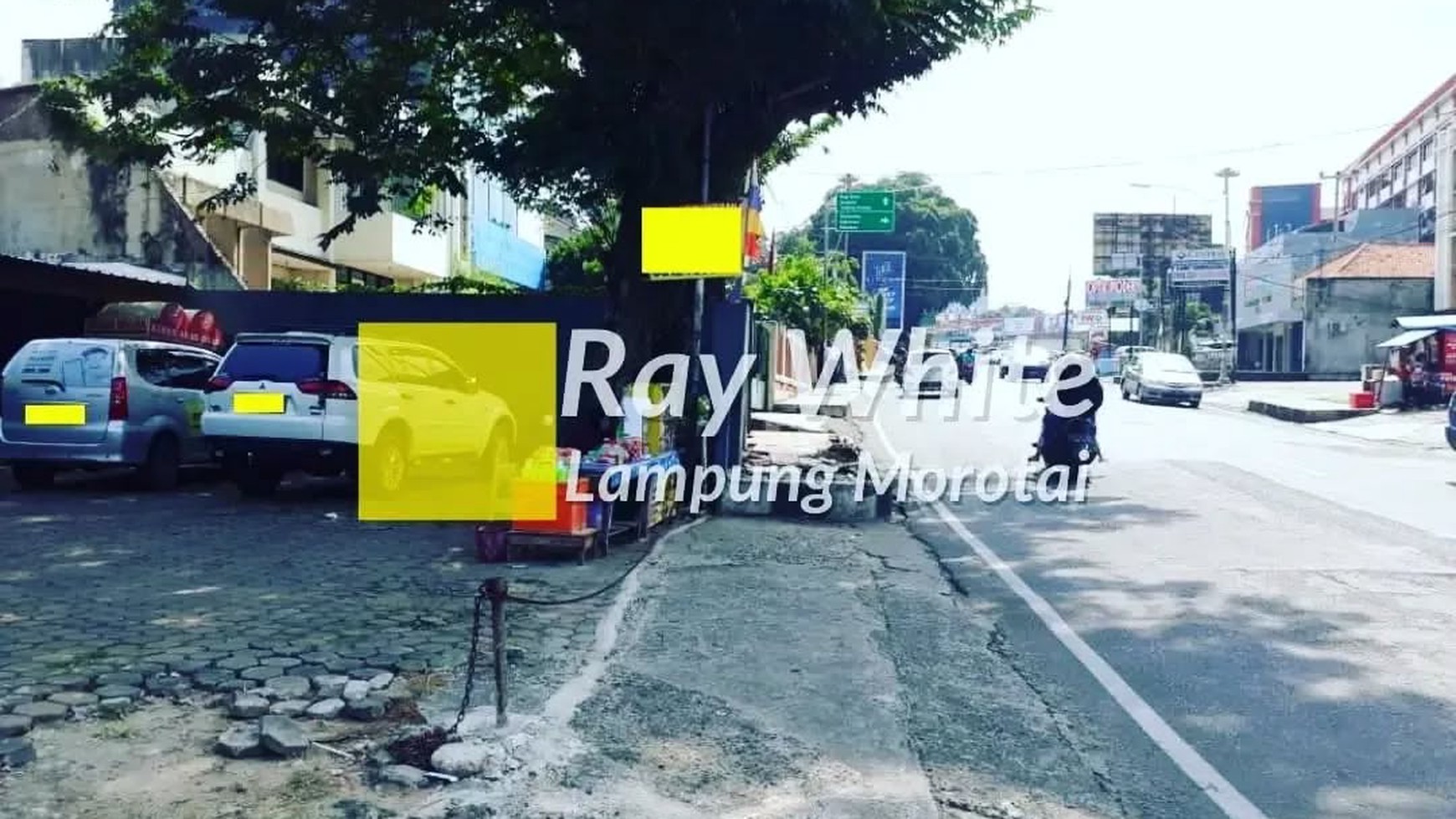 dijual tanah pinggir jalan bonus bangunan