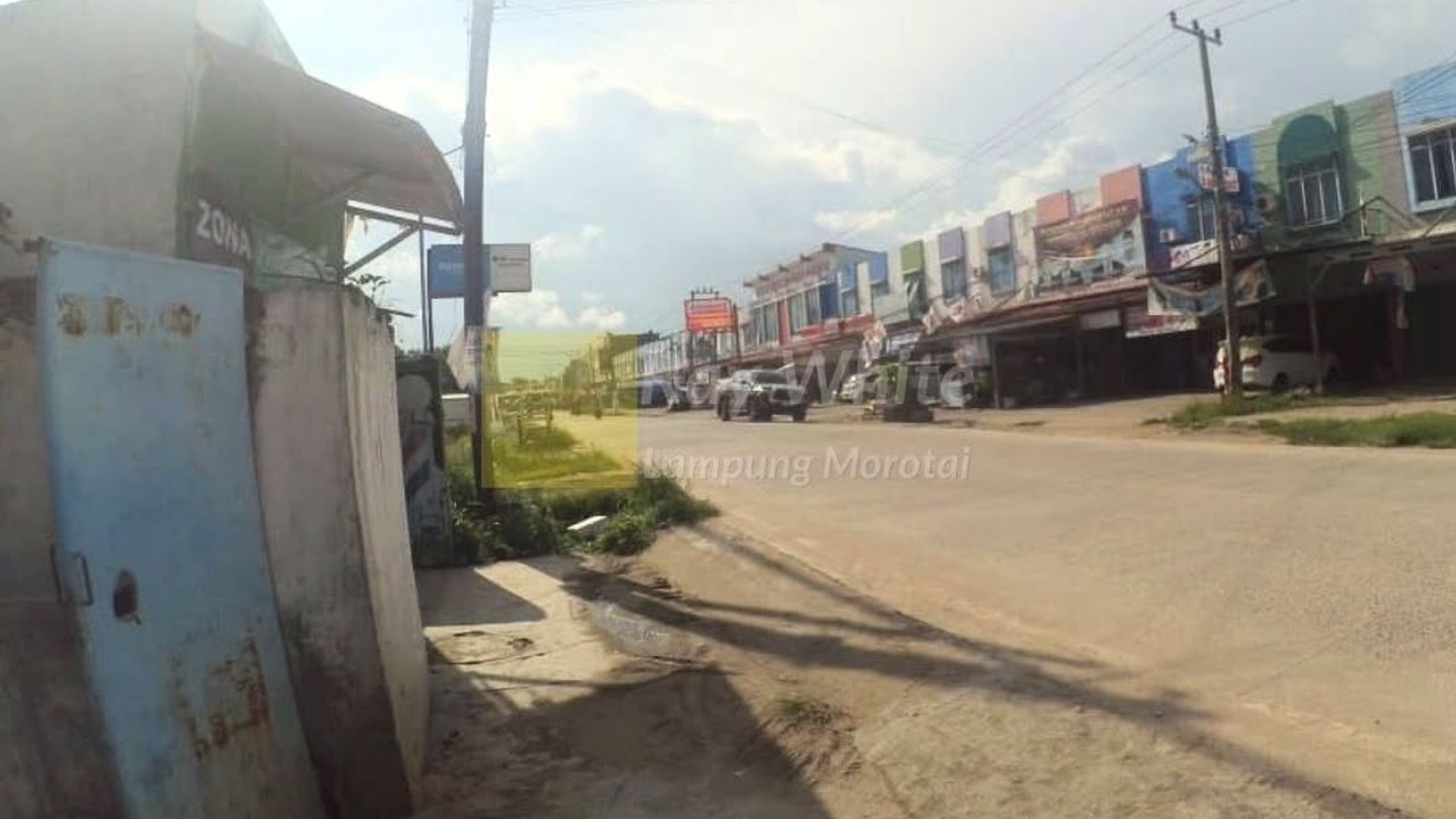 dijual tanah murah pinggir jalan 