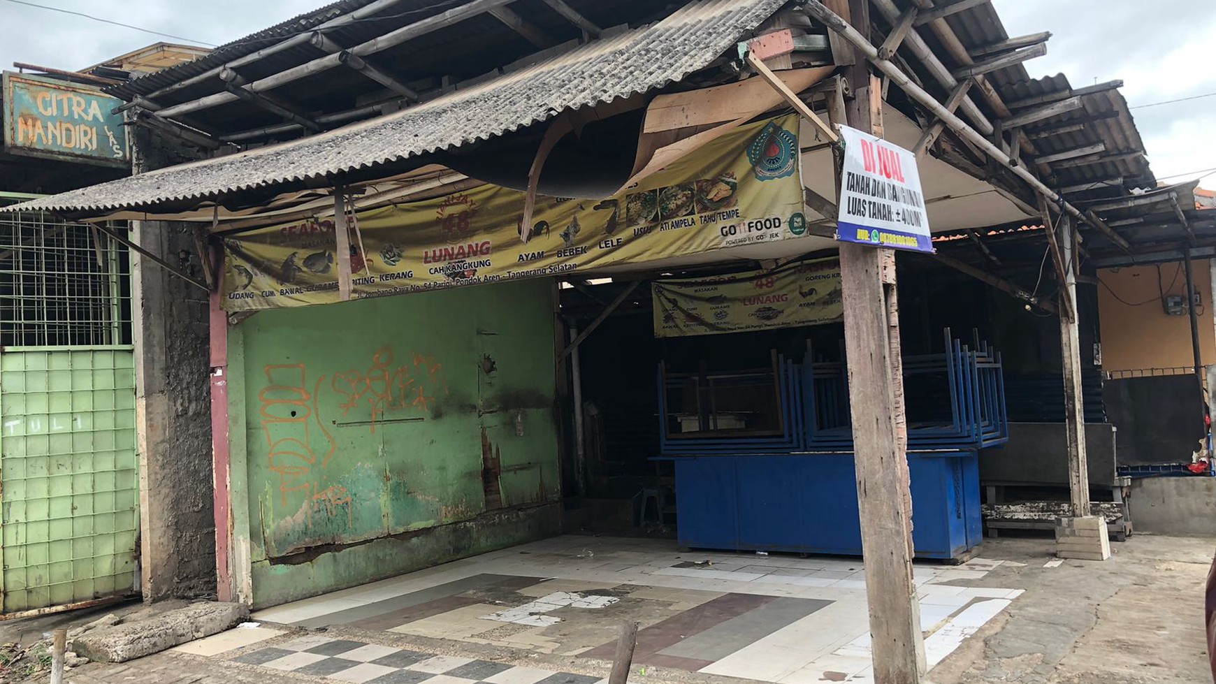 Rumah Hitung Tanah Area Cipete