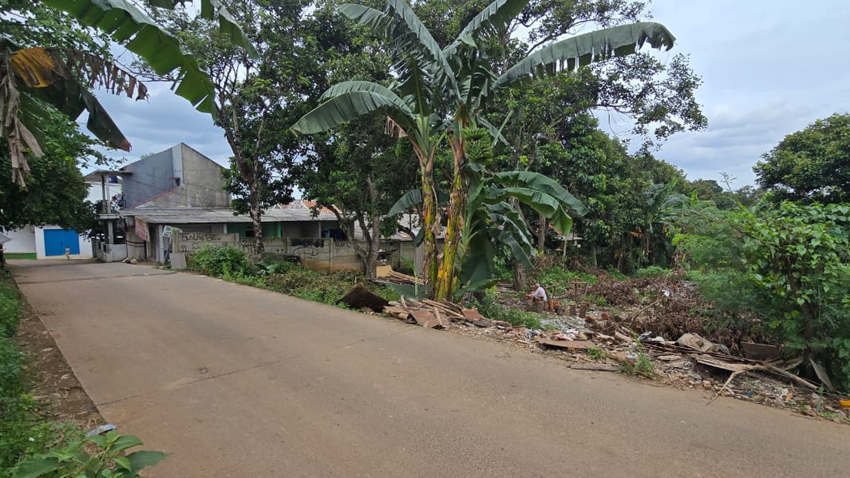 kavling cocok untuk Lapangan tenis, Badminton atau perumahan kecil di belakang TANAKAYU BSD City