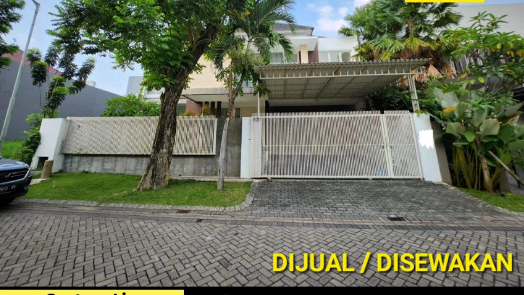 MURAH Disewakan Rumah Graha Family Semi Furnished Modern Dekat Pakuwon Indah, Citraland, Sma Petra1