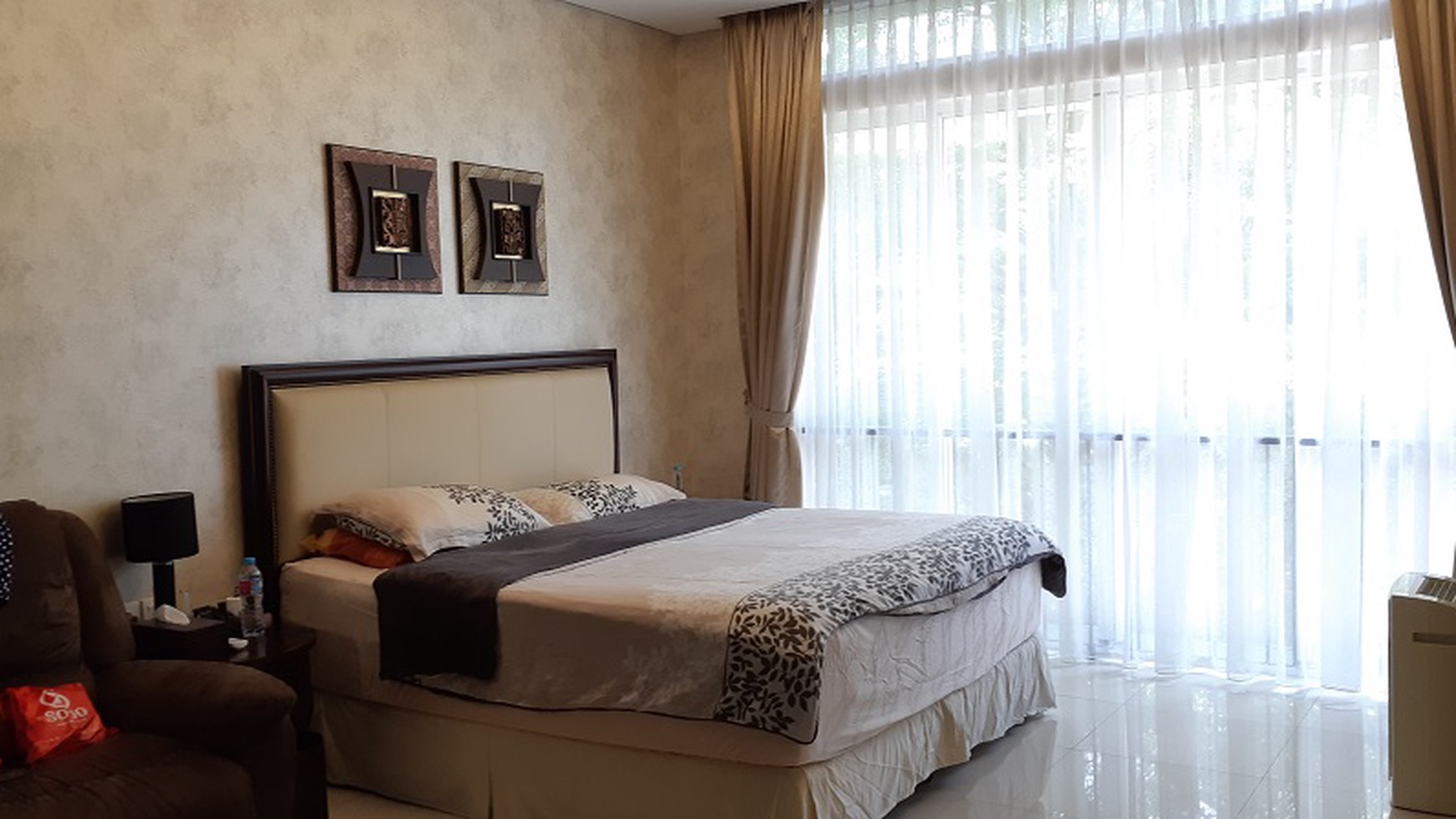 Rumah di Serenia Hills, Cluster Regent, Lebak Bulus, akses jalan 3 mobil, lokasi tenang