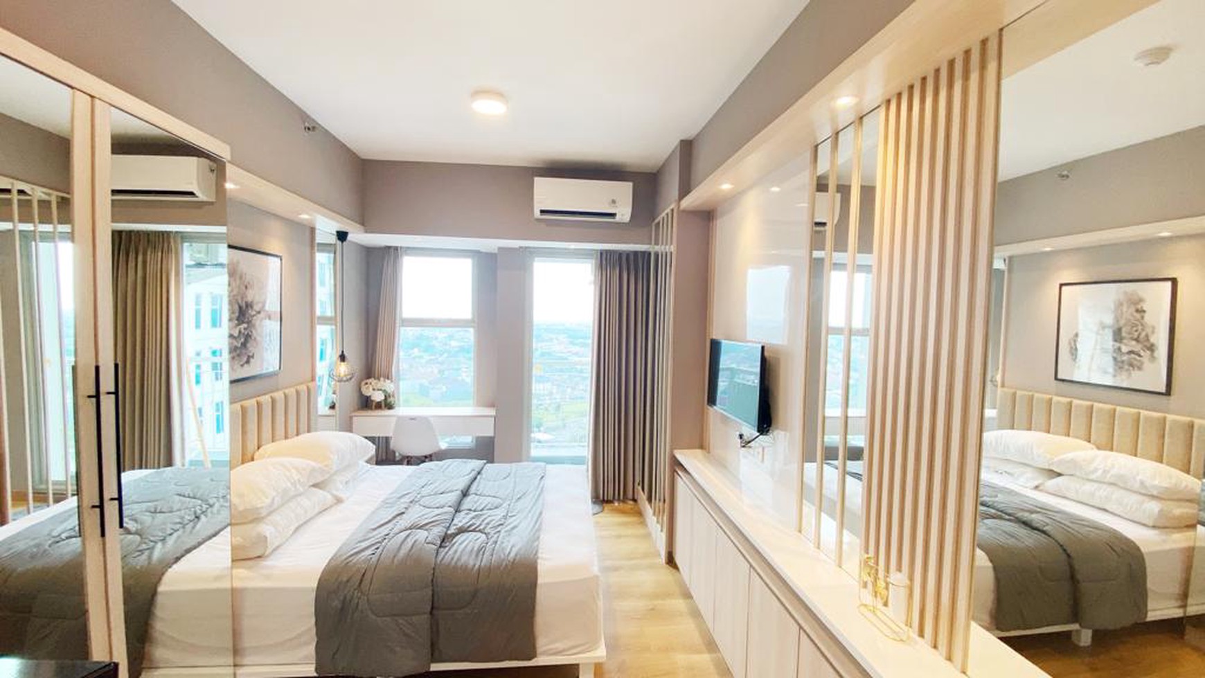 Disewakan Apartemen Anderson Pakuwon Mall Tipe Studio Full Furnished Modern Mewah Siap Huni Akses Mall