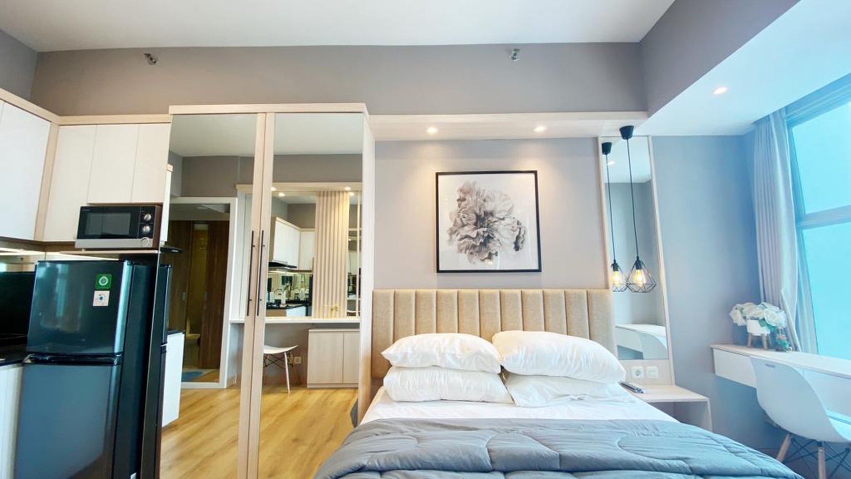 Disewakan Apartemen Anderson Pakuwon Mall Tipe Studio Full Furnished Modern Mewah Siap Huni Akses Mall