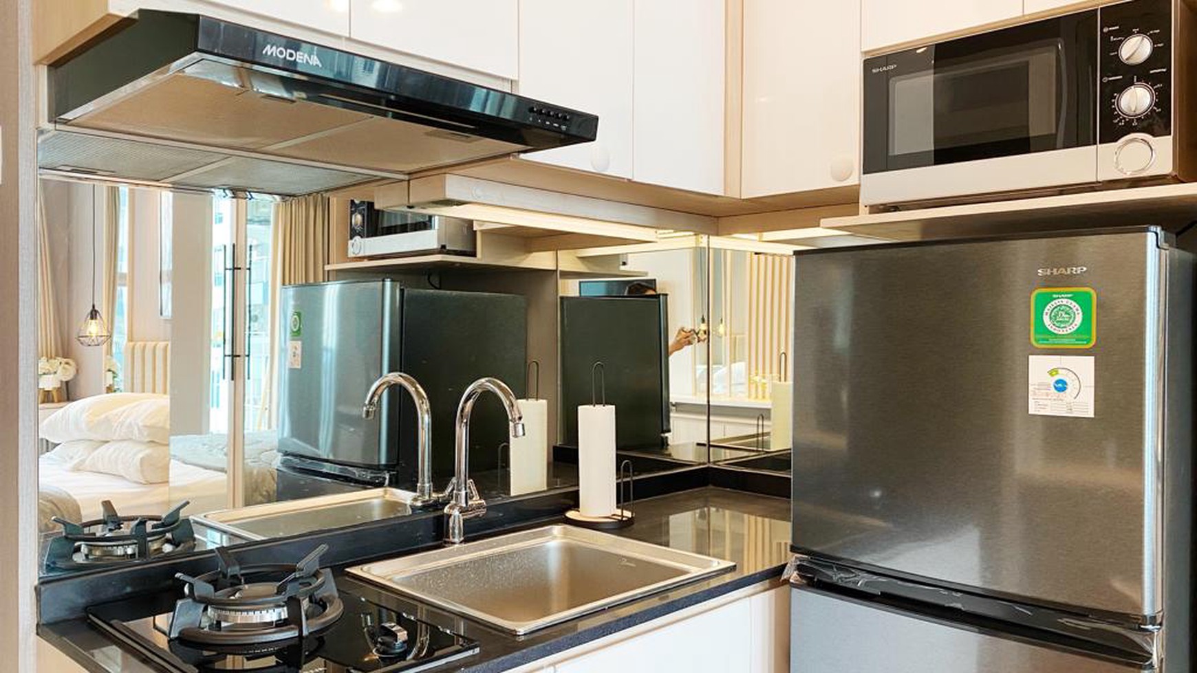 Disewakan Apartemen Anderson Pakuwon Mall Tipe Studio Full Furnished Modern Mewah Siap Huni Akses Mall