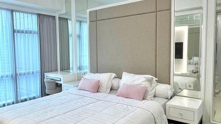 Disewakan Apartemen La Riz Mansion Pakuwon Mall 2 Kamar Tidur Furnished Modern Akses Mall, Ptc, Supermall