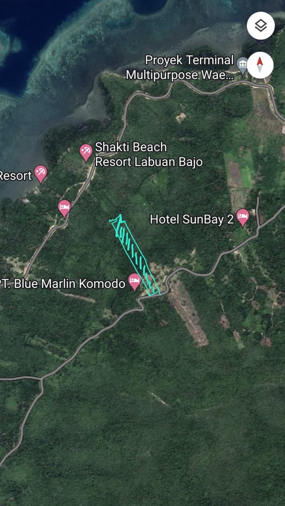 Dijual Tanah Komersial daerah Pariwisata Labuan Bajo, NTT.