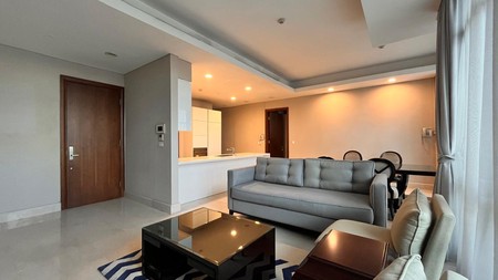 Apartemen La Mansion Mewah, Super Strategis Semi Furnished 3+1 BR Di Barito Kebayoran Baru