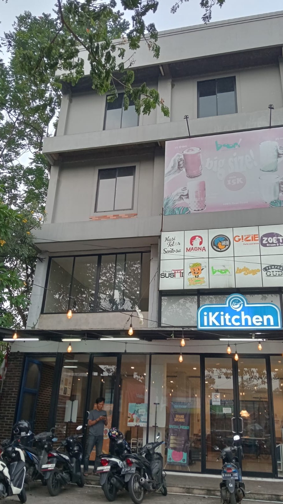 Ruko terdepan Jalan ciater raya tangerang banten strategis 4 lantai kondisi baru siap huni
