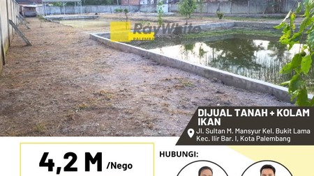 Dijual Tanah Murah di Kota Palembang