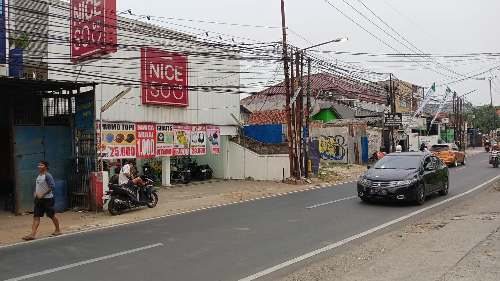 jual cepat ruko atau kost-kosan siap usaha di jalan jombang raya bintaro tangerang selatan