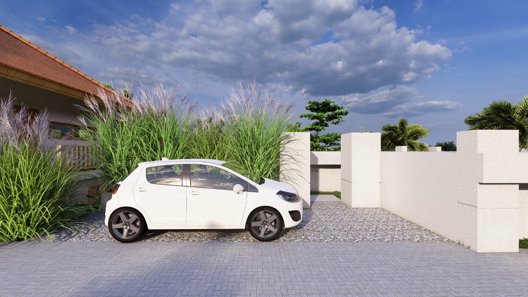 Rumah Hitung Tanah Area Cipete