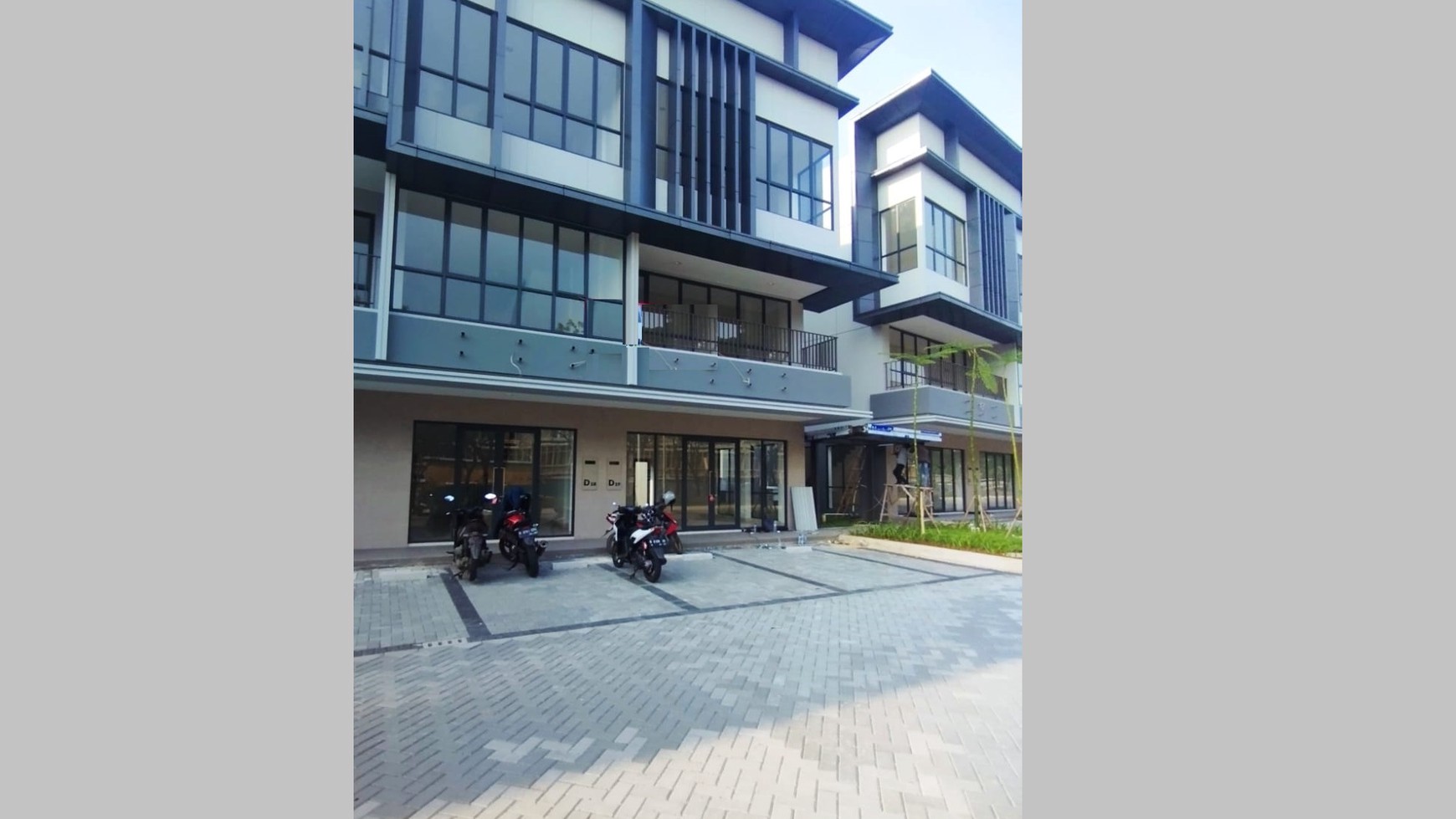 Greenwich Business Park BSD City ruko gandeng boleh beli per unit strategis pinggir jalan raya 