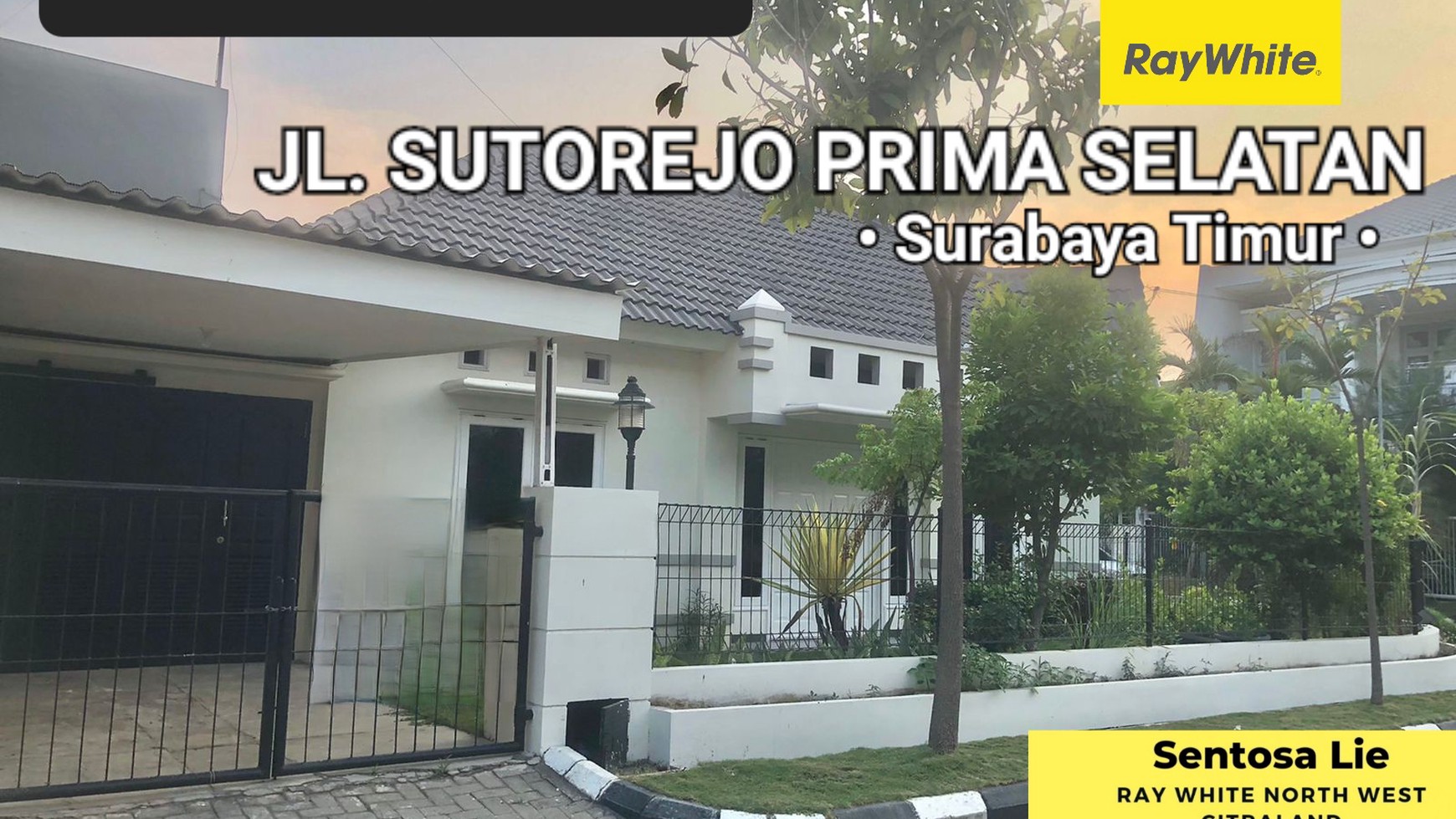 Murah Disewakan Rumah Sutorejo Prima Selatan - Strategis Dekat Its, Raya Mulyosari, Pakuwon City Mall, Galaxy Mall