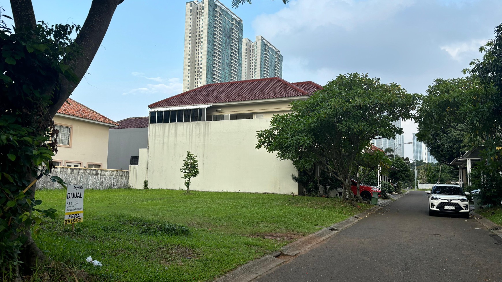 Dijual Kavling Taman Beverly Golf Jl. Danau Medara, Lippo Karawaci - Tangerang
